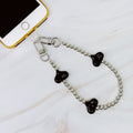 Hearts and Beads Phone Wrist Lanyard