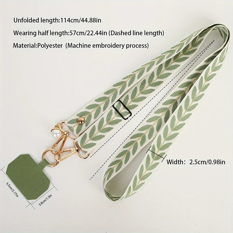 Universal Adjustable Mobile Phone Crossbody Lanyard